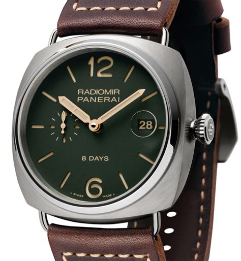 panerai 735|panerai pam736 dial green.